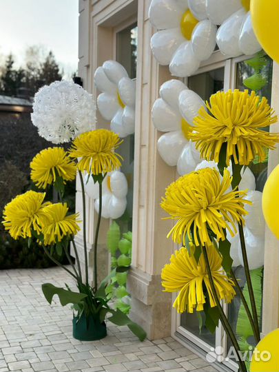 Цветы для фотозон и интерьера