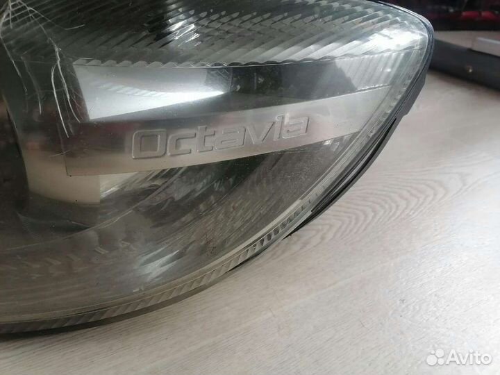 Фара левая skoda octavia a5