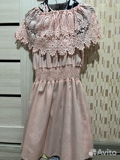 Платье, шорты