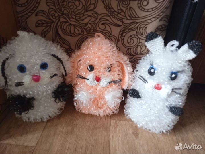 Игрушки мочалки