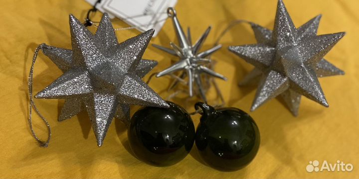 Елочные игрушки hm