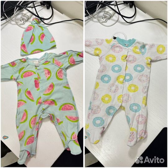 Пакет вещей на девочку 0-3 мес