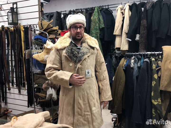 Тулуп для полевого выхода бекаша СССР