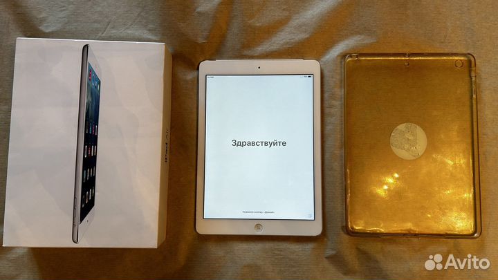 iPad Air 1 64GB Wi-Fi + Cellular + силик чехол