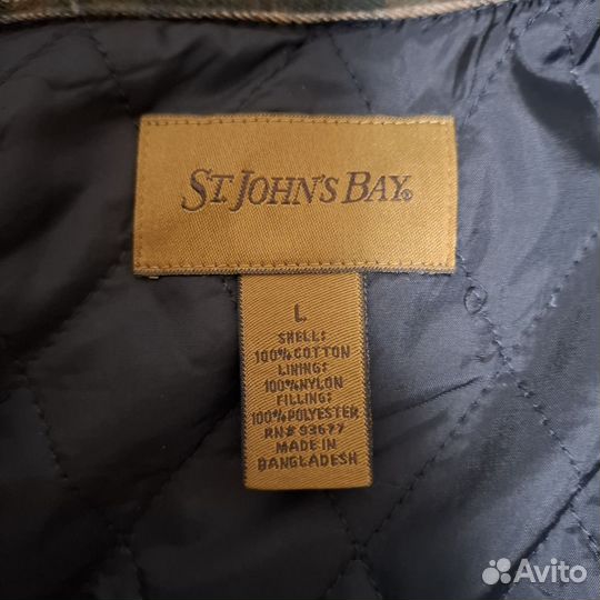 L Рубашка теплая St.John's Bay