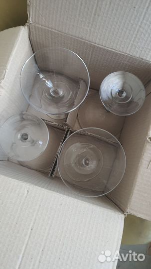 Бокалы большие 4 шт