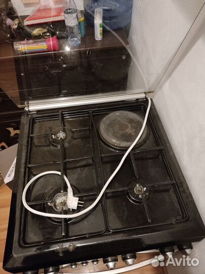 Плита электрическая газовая бу с духовкой