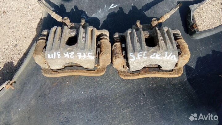 Суппорта на Хендай Санта Фе 2 08г