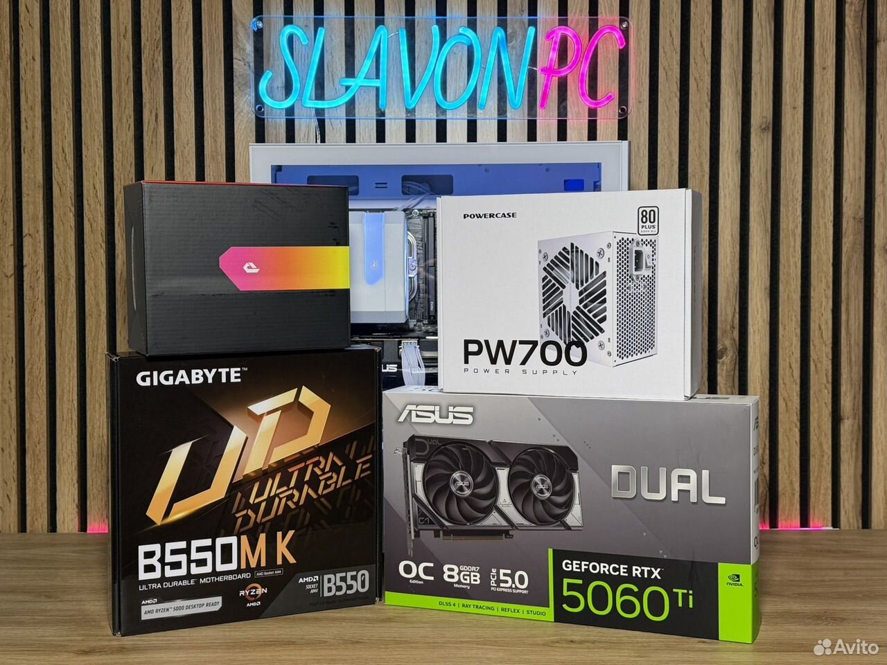 Игровой ПК — AMD Ryzen 7 5700X / RTX 5060 / 16 GB — фото 2