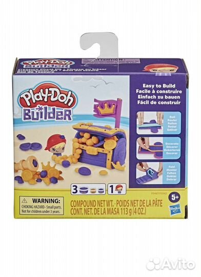 Play doh сундук сокровищ