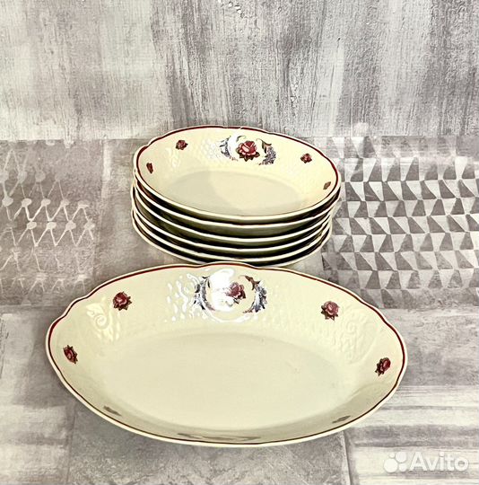 Набор салатников фарфор СССР