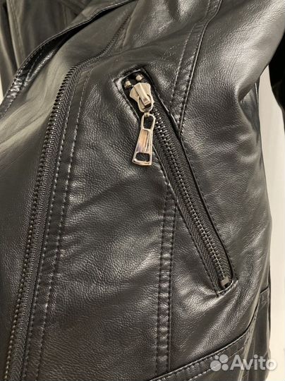 Куртка кожаная