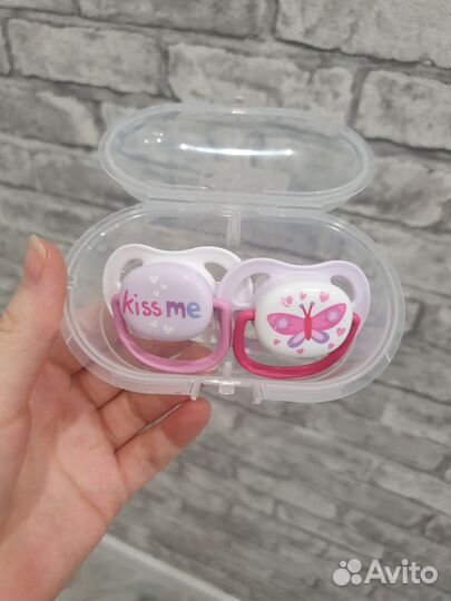 Соска пустышка avent 0 6