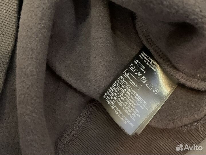 Жилетка свитшот h&m длинная