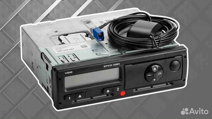 Тахограф VDO 3283 (Новый) с скзи (нкм)