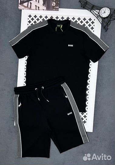 Двойка Штаны Футболка Boss
