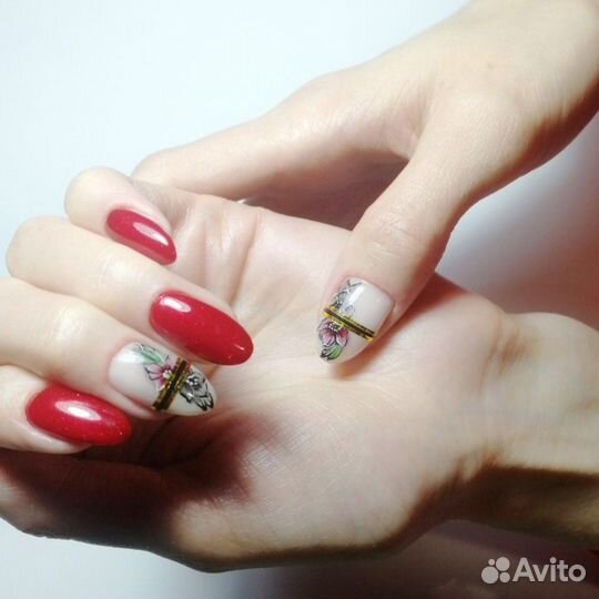 Маникюр с покрытием гель-лаком