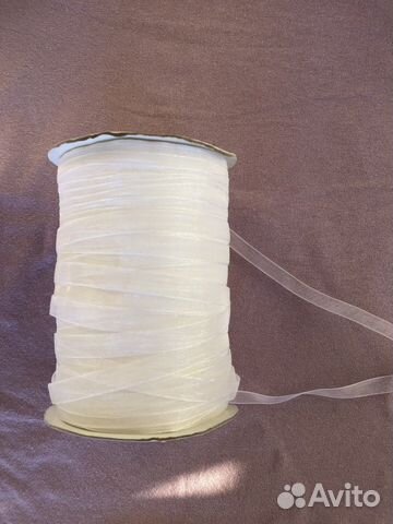 Лента декоративная, тесьма, органза