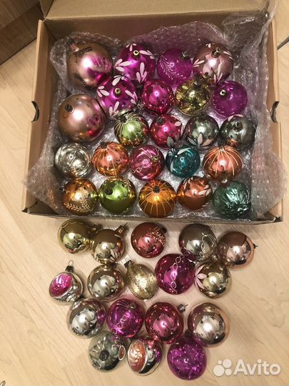 Елочные игрушки СССР