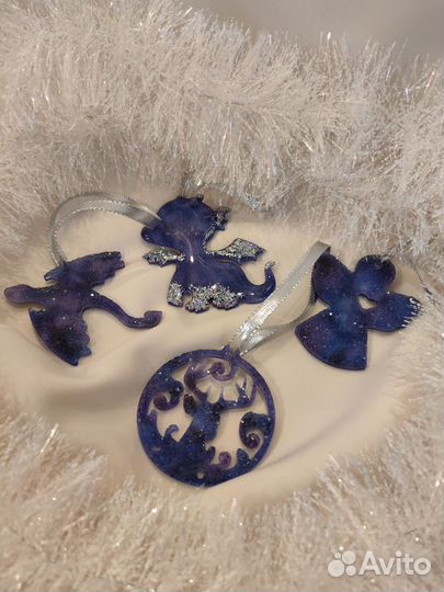 Новогодние украшения ручной работы