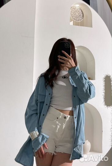 Джинсовая куртка женская