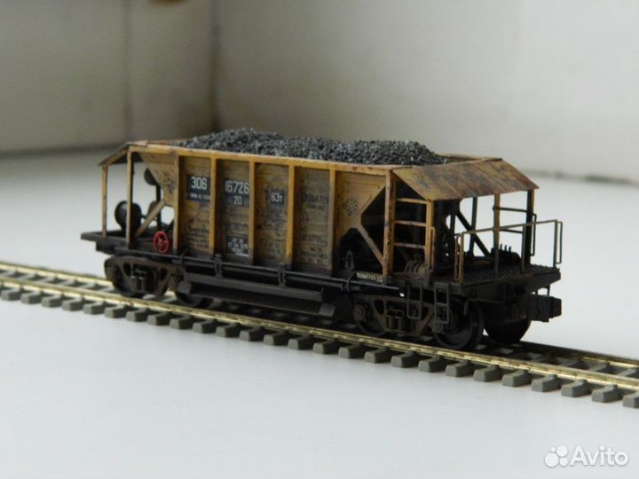 Хопперы-дозаторы ржд. Масштаб H0 1/87