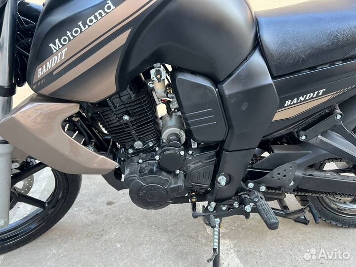 Мотоцикл дорожный Motoland bandit 250 коричневый