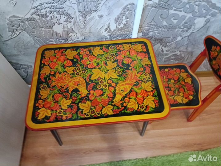 Детский стол и стул