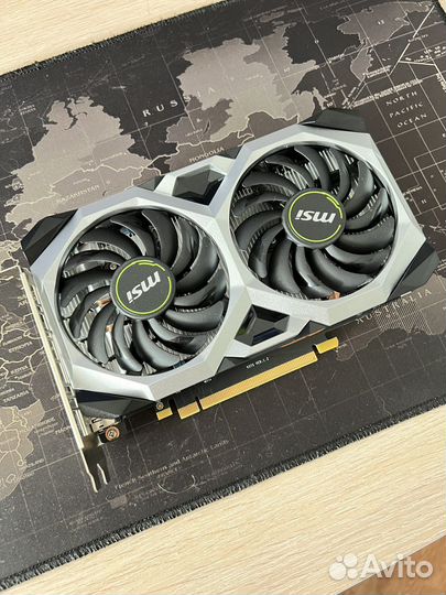 Видеокарта MSI GeForce GTX 1660 Ti ventus OC