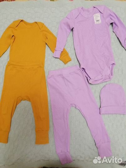 Вещи детские пакетом для девочки 74-80