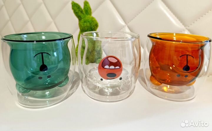 Кружка с двойным стеклом 