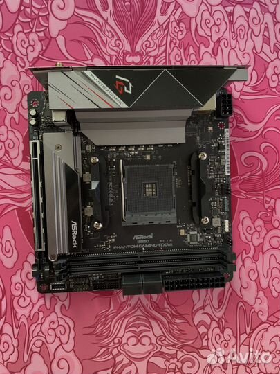 Материнская плата am4 b550 itx