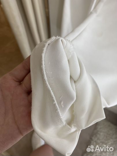 Брюки белые Stradivarius