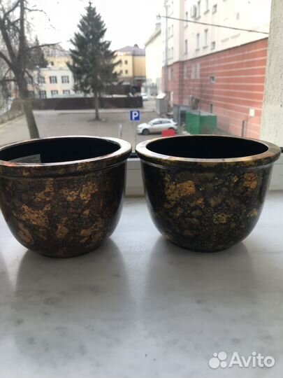 Новые кашпо OBI и подсвечник 7 шт