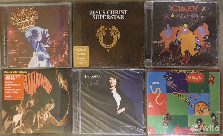 Музыкальные компакт диски CD фирменные запечатаные