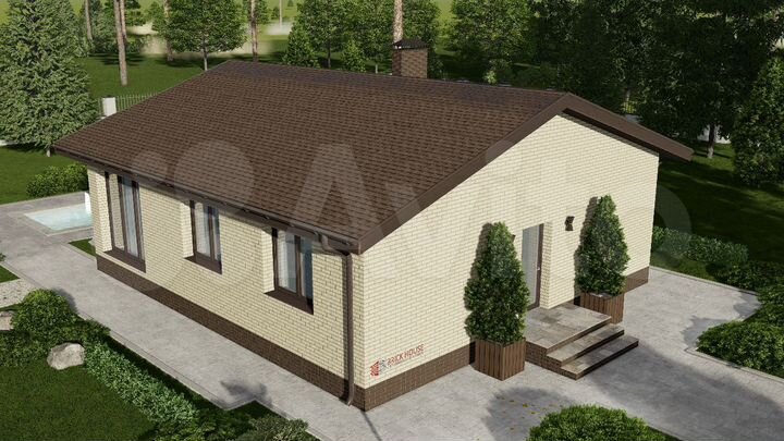 Дом 85,9 м² на участке 8 сот.