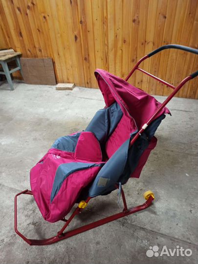 Коляска санки