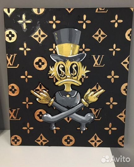 Картина на холсте. Акриловые краски