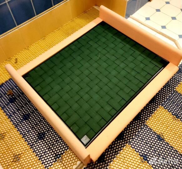 Большой пуфик персиковый Miritalia Италия