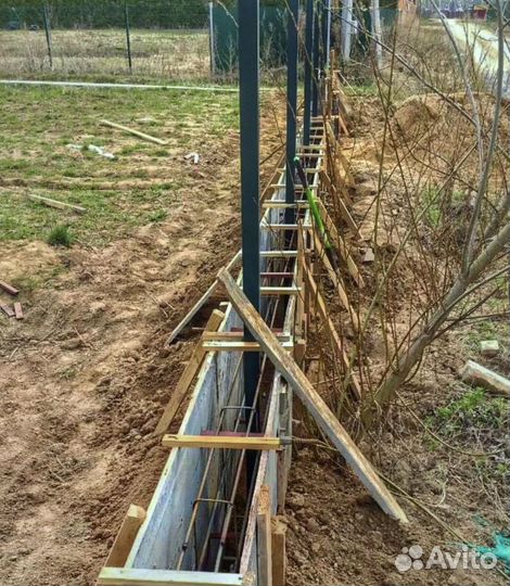 Заборы из профнастила, евроштакетника