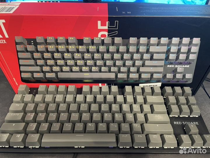 Игровая клавиатура RED square Keyrox TKL
