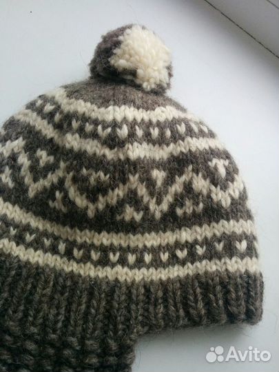 Шапка шерстяная