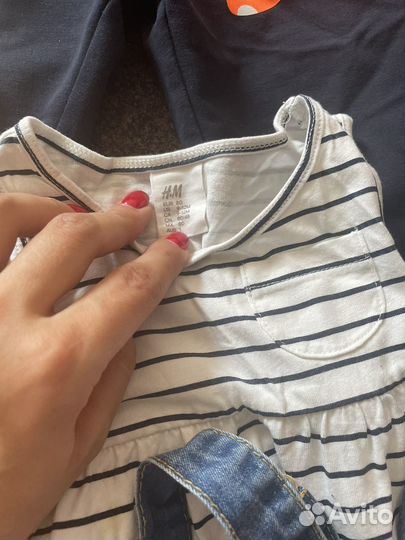 Пакет вещей для девочки 68-86 H&M