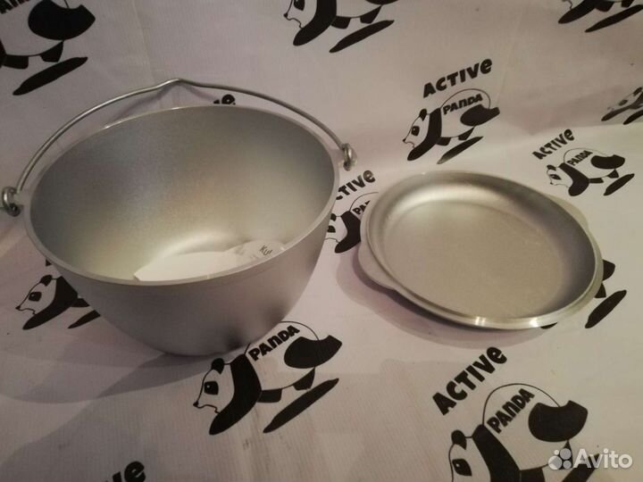 Казан со сковородой кемпинг