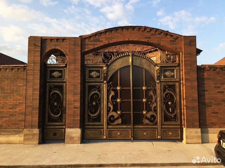 Кованые ворота