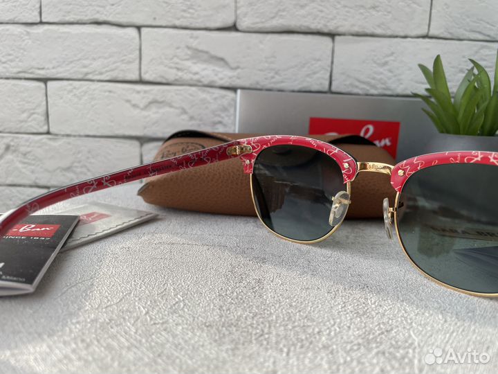 Солнцезащитные очки ray ban clubmaster