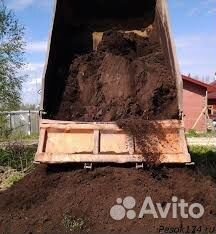 Земля (черный грунт) с доставкой на камазе