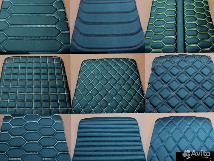 Авточехлы алькантара экокожа