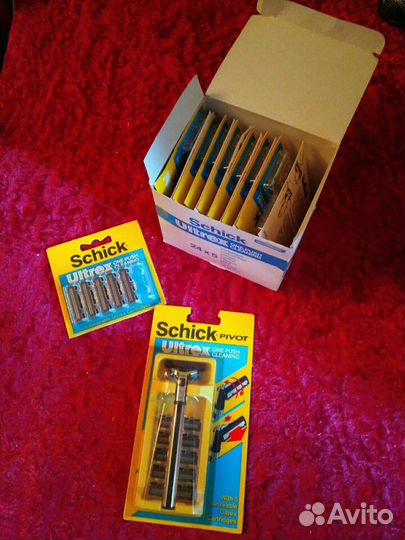 Кассеты для бритвенного станка Schick