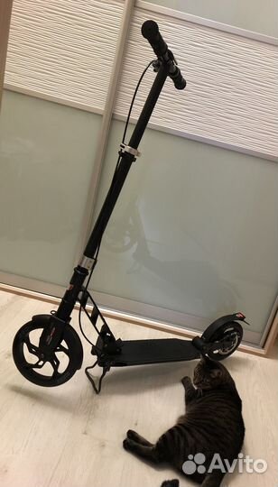 Самокат Roces 230 Lux, черный